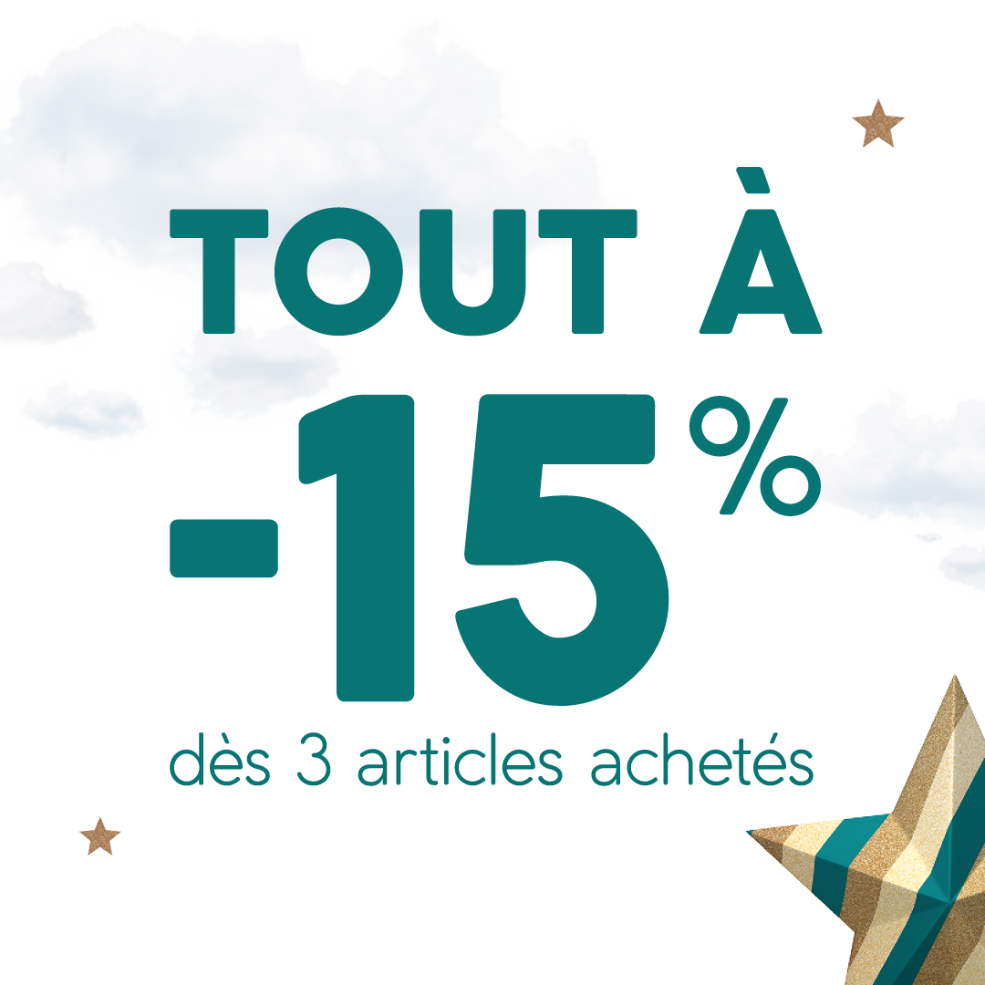 Main site - Tout à -15% chez Vib's dès 3 articles ! - 1080X1080 OP NOEL CENTRE CO AH22 - 1