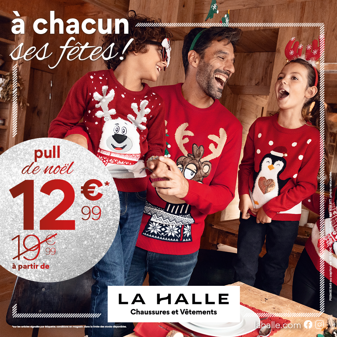 Main site - À chacun ses fêtes à La Halle ! - 1080x1080 pull - 2 Main site - À chacun ses fêtes à La Halle ! - 1080x1080 pull - 1