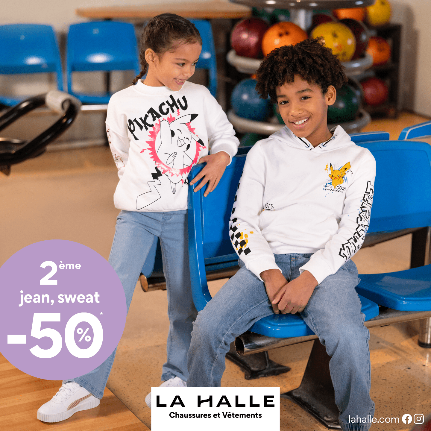 Main site - Offre exclusive La Halle - decli web pba 1080 x 1080 min - 1
