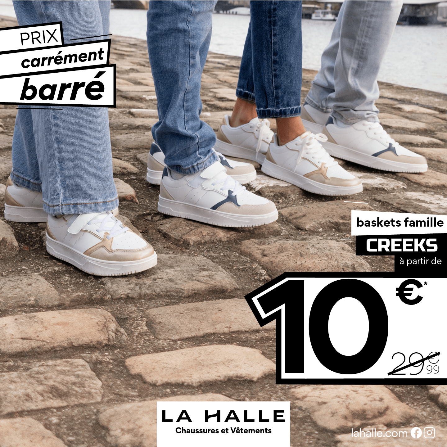 Main site - Prix carrément barrés chez La Halle ! - decli web pcb 1080 x 1080 min 1 - 1