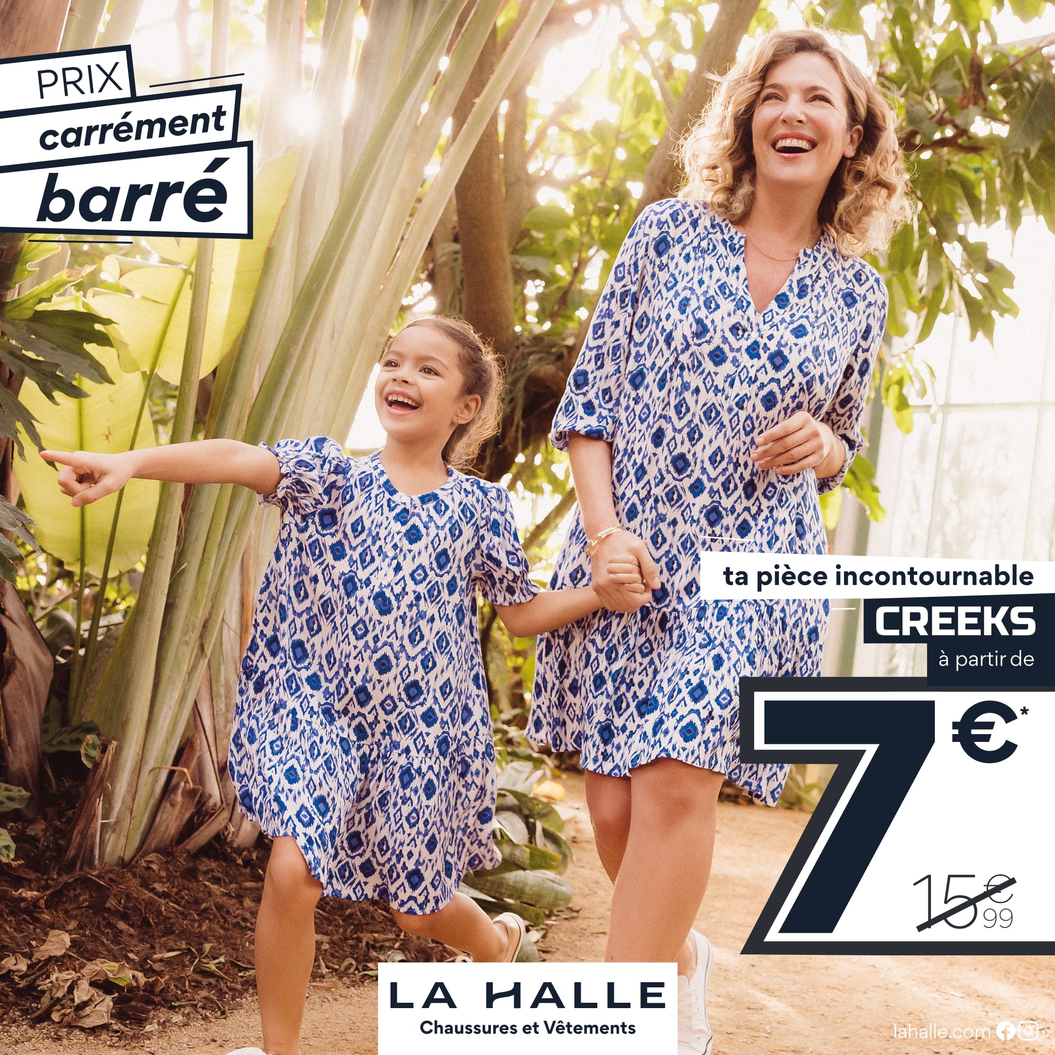 Main site - Prix carrément barrés chez la Halle ! - 1080x1080 pcb min - 1