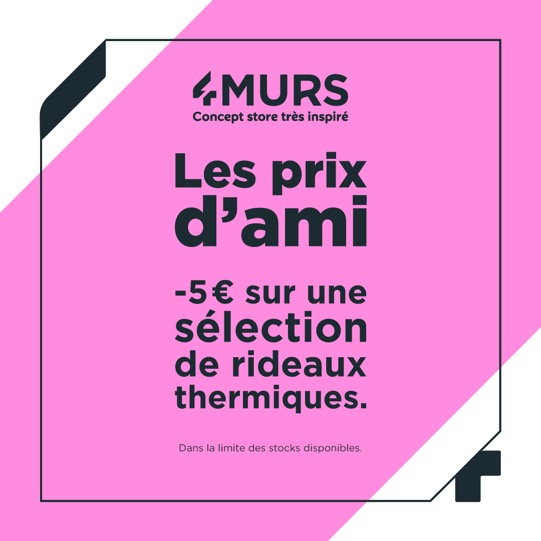 Main site - Rideaux thermiques 4MURS ! - kit retail park confection 1 1 - 1