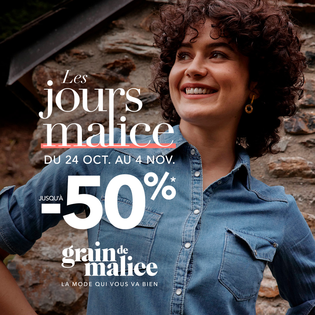 Main site - -50% chez Grain de Malice ! - visuel centre co 1080x1080jpg 1 - 1