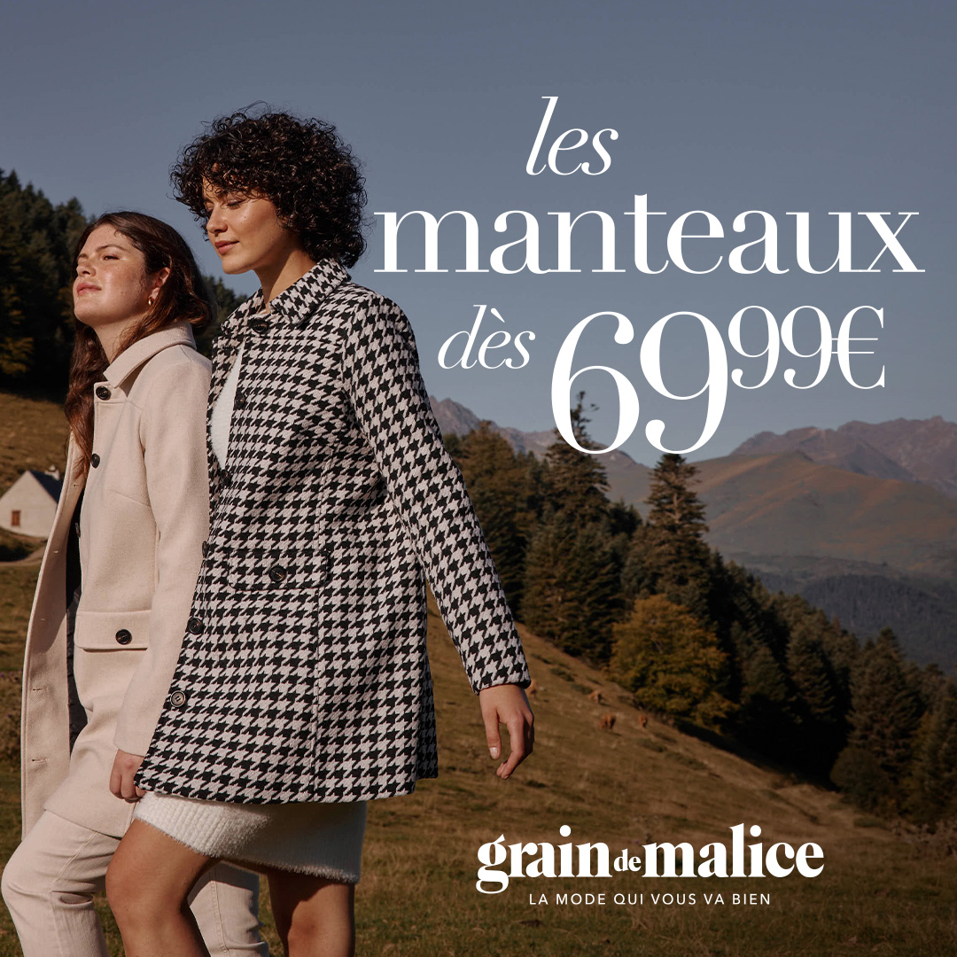 Main site - Nouvelle collection Grain de Malice ! - visuel centre co - 1
