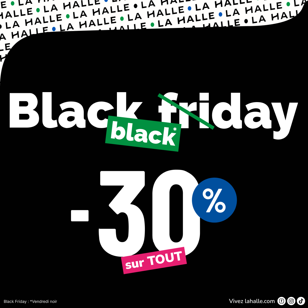 Main site - Le Black Friday commence chez La Halle ! - - 1
