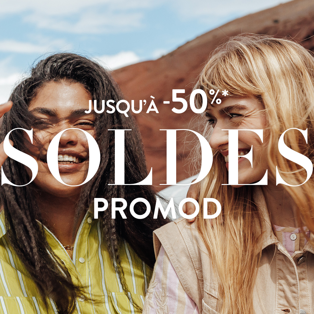 Main site - Soldes jusqu'à -50% chez Promod ! - cco soldes - 1