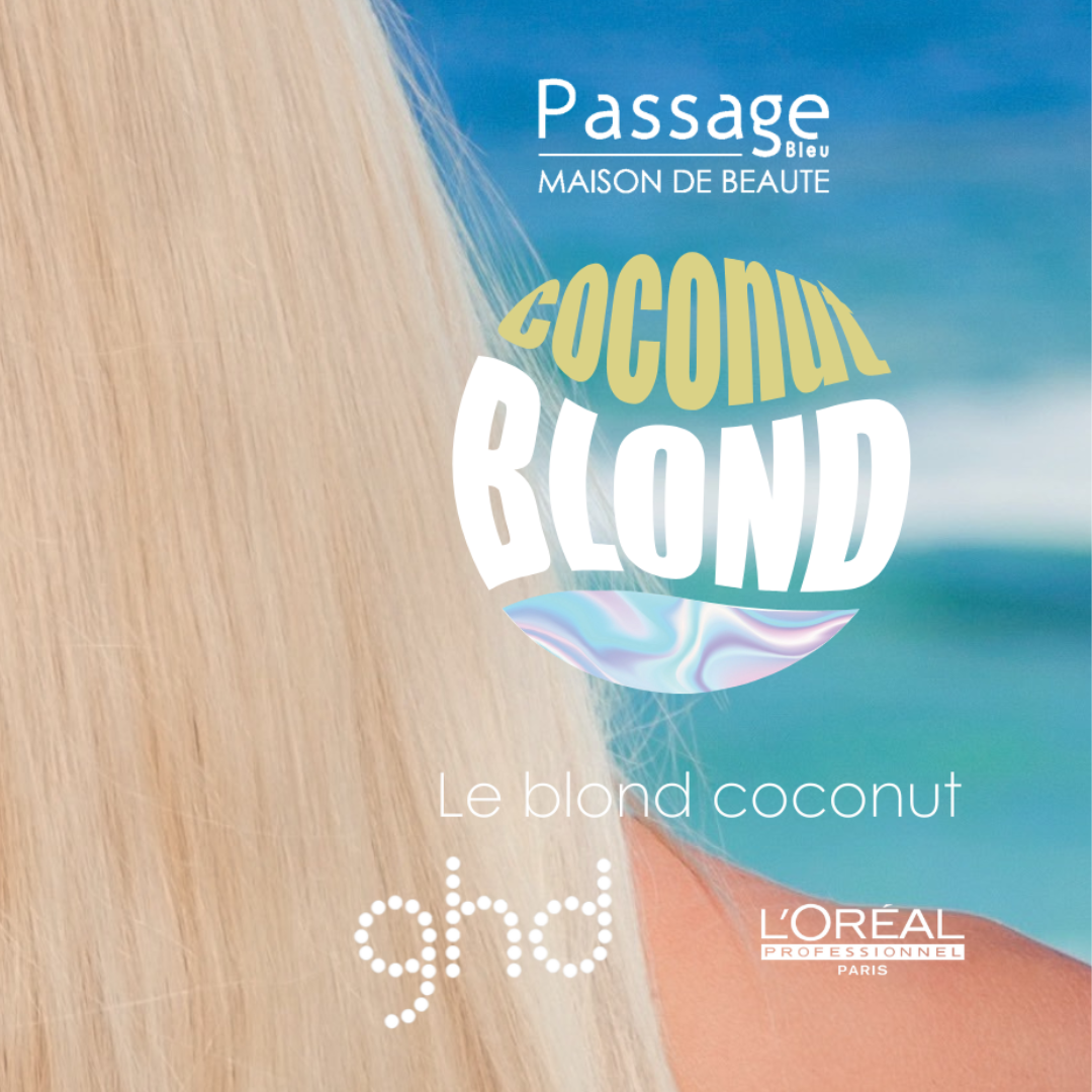 Main site - Blond Coconut : le blond d'été Passage Bleu - design sans titre 13 - 1
