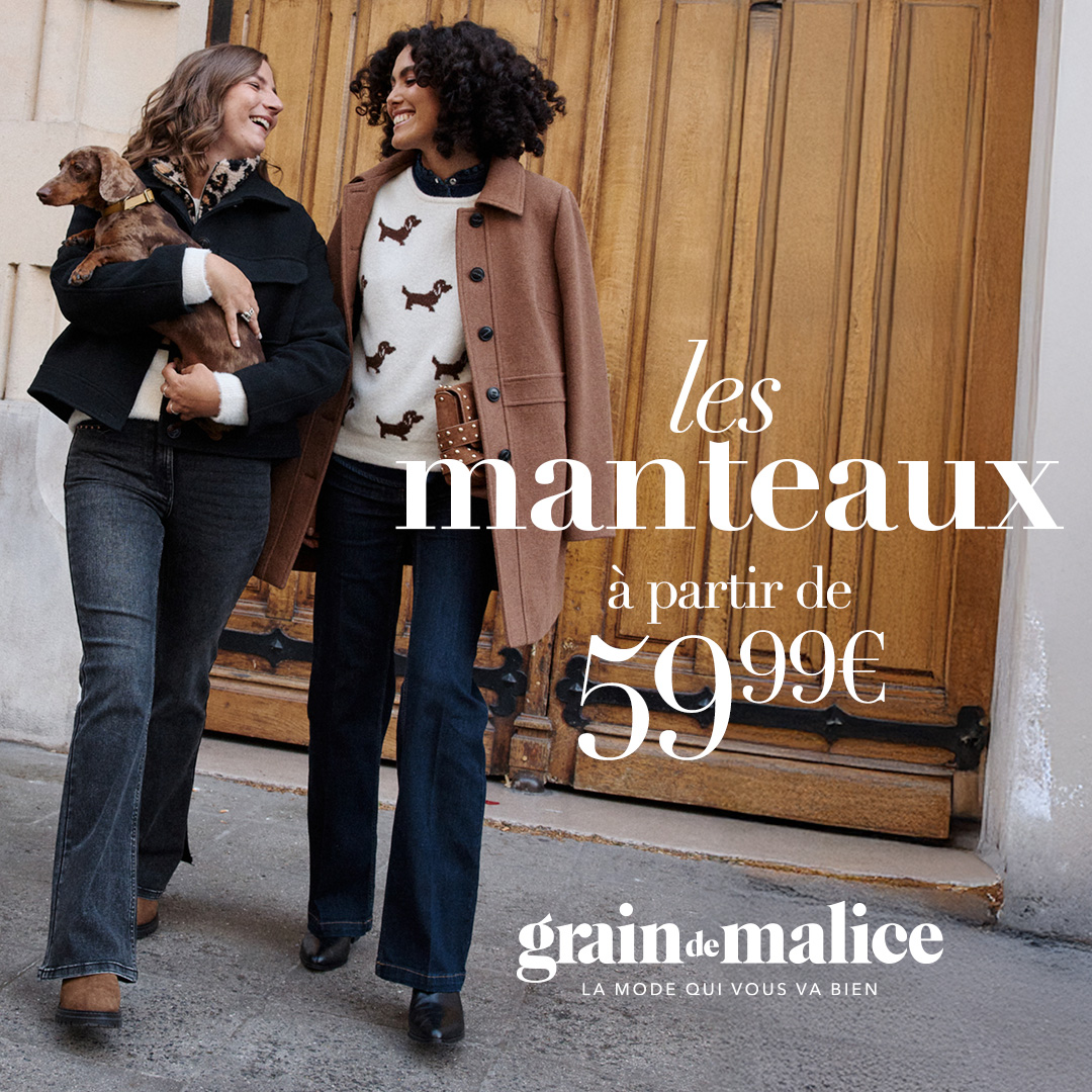Main site - De nouveaux manteaux chez Grain de Malice ! - visuel centre co - 2 Main site - De nouveaux manteaux chez Grain de Malice ! - visuel centre co - 1