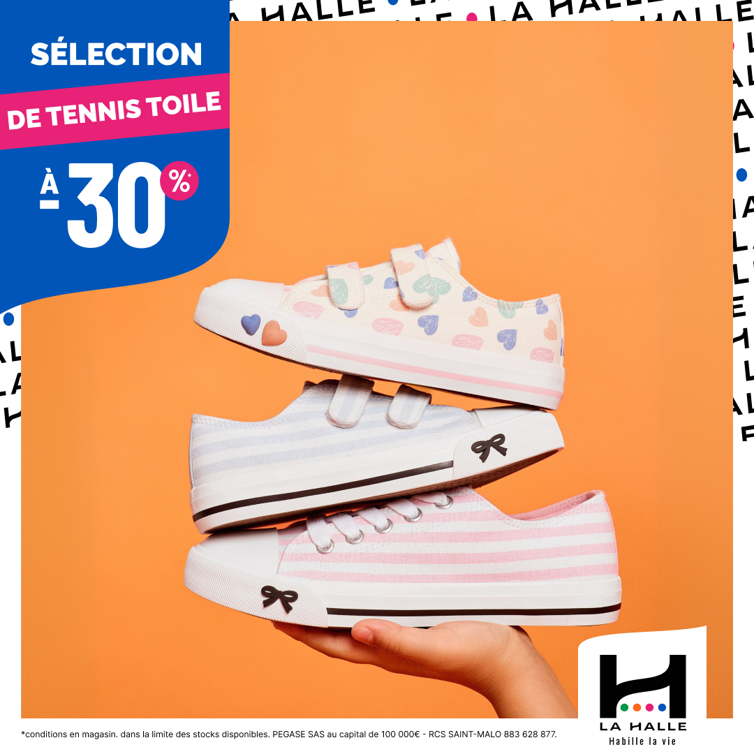 Main site - La Halle : Sélection du printemps à -30% - 30 chaussures 1080x1080 1 - 1