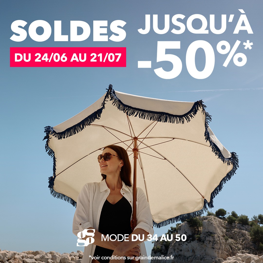 Main site - Les soldes sont là chez Grain de Malice ! - 432a83fb dc3b 4f13 bf57 5ce00b3b94c4 - 1